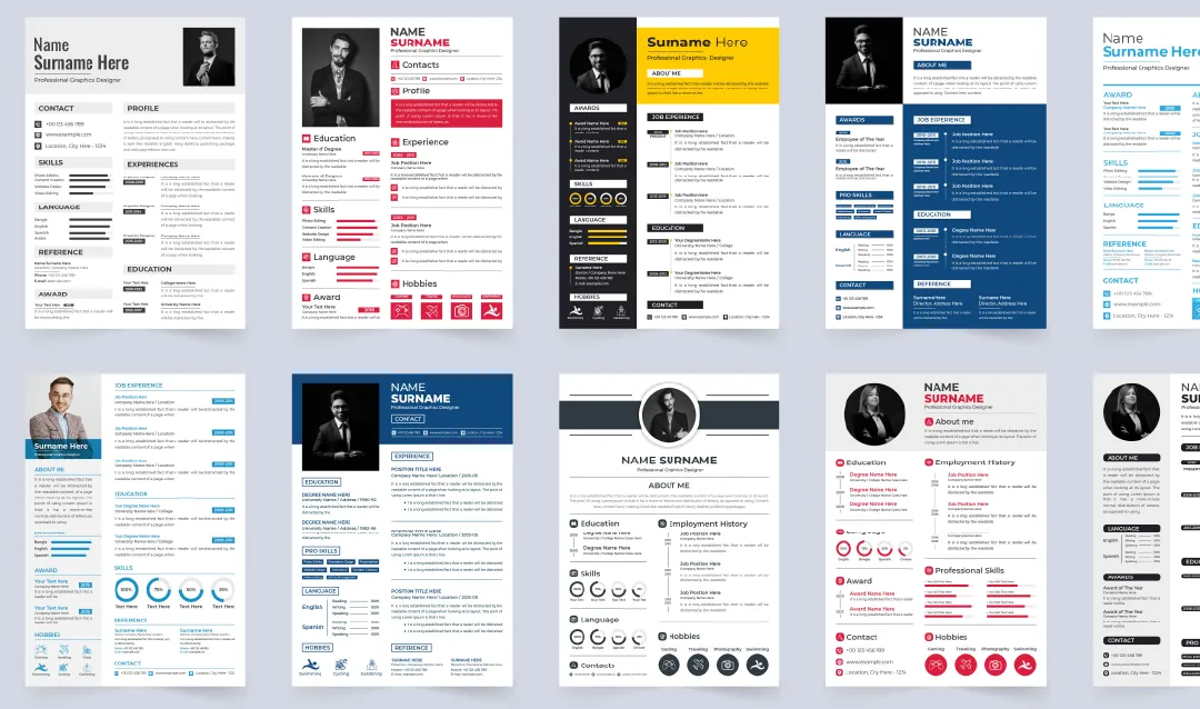 Template Selection & Design